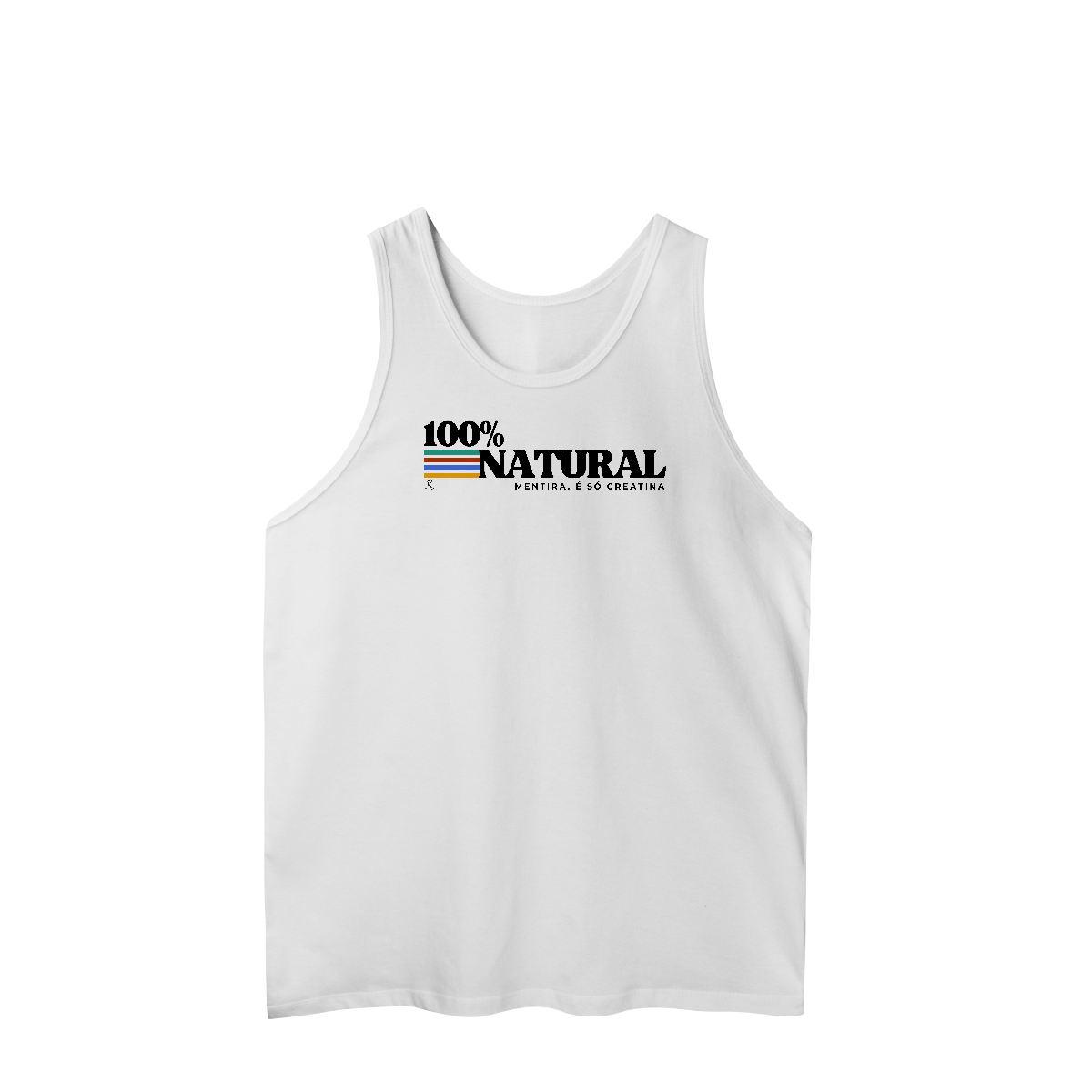 Nome do produto: Regata – 100% natural, mentira, é creatina