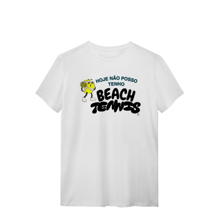 Nome do produto T-Shirt - Hoje não posso, tenho Beach Tennis