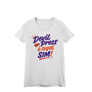 Nome do produto Baby Look - Devil Press é legal SIM!