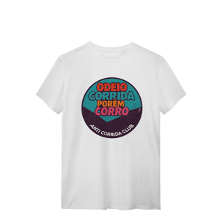 Nome do produto T-shirt – Odeio Corrida, Porém Corro