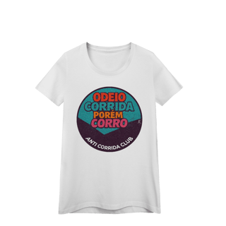 Nome do produto Baby Look – Odeio Corrida, Porém Corro