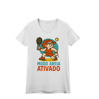 Nome do produto Baby Look – Modo Areia Ativado