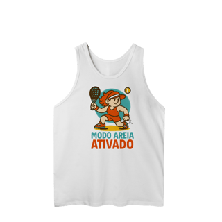 Nome do produto Regata – Modo Areia Ativado