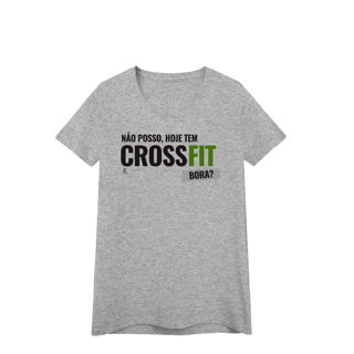 Nome do produto Baby Look - Não posso, hoje tem Crossfit