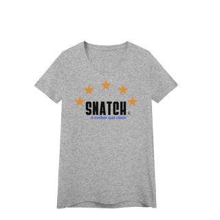 Nome do produto Baby Look - Snatch é melhor que clean