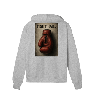 Nome do produto Moletom zíper - Fight Hard