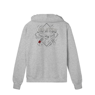 Nome do produto Moletom Zíper - Jiu Jitsu