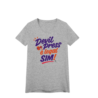 Nome do produto Baby Look - Devil Press é legal SIM!