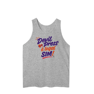 Nome do produto Regata - Devil Press é legal SIM!