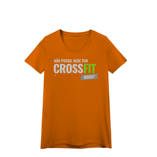 Nome do produto Baby Look - Não posso, hoje tem Crossfit