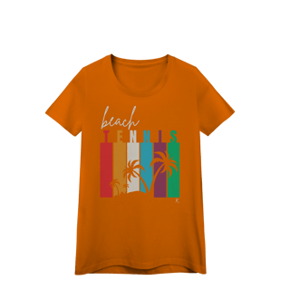 Nome do produto Baby Look - Beach Tennis Sunset
