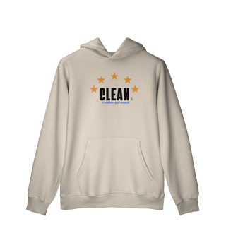 Nome do produto Moletom Canguru - Clean é melhor que Snatch