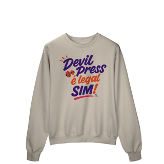 Moletom - Devil Press é legal SIM!