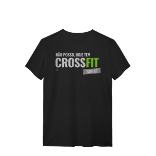 Nome do produto T-Shirt - Não posso, hoje tem Crossfit