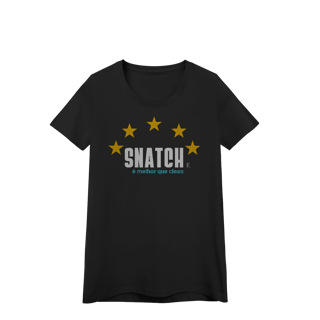 Nome do produto Baby Look - Snatch é melhor que clean
