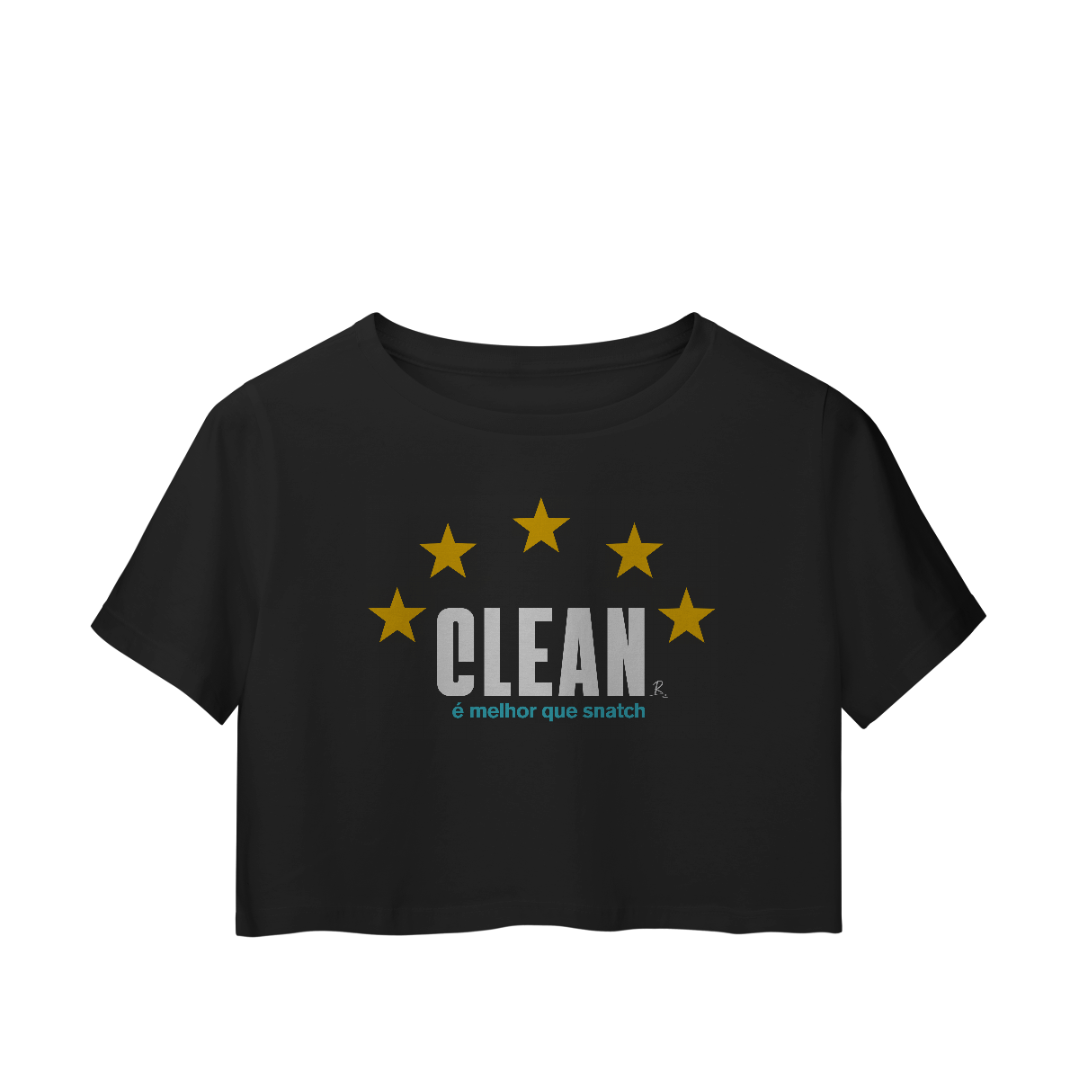 Nome do produto: Cropped - Clean é melhor que snatch