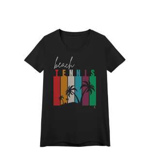 Nome do produto Baby Look - Beach Tennis Sunset