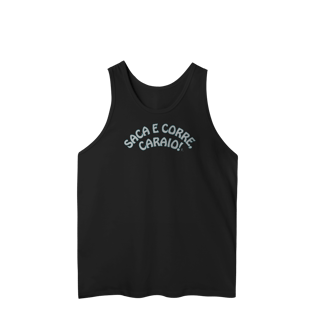 Nome do produto Regata - Saca e Corre, caraio!