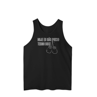 Nome do produto Regata - Hoje eu não posso, tenho boxe