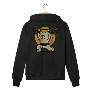 Nome do produto Moletom com Zíper - Urso Jerk