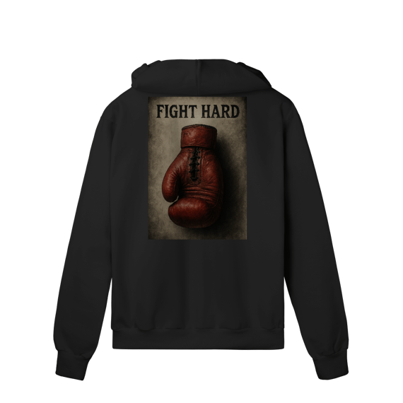 Moletom zíper - Fight Hard