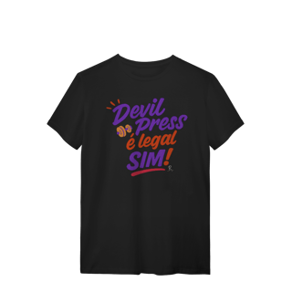 Nome do produto T-Shirt - Devil Press é legal SIM!