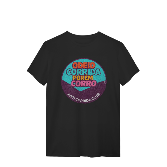 T-shirt – Odeio Corrida, Porém Corro