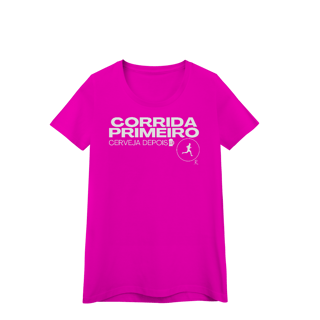Nome do produto Baby Look - Corrida primeiro, cerveja depois