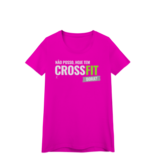 Nome do produto Baby Look - Não posso, hoje tem Crossfit