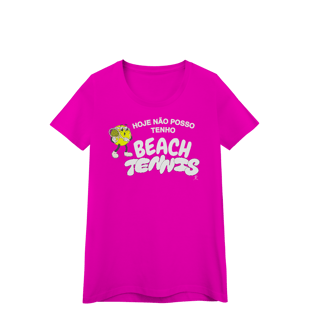 Nome do produto Baby Look - Hoje não posso, tenho Beach Tennis