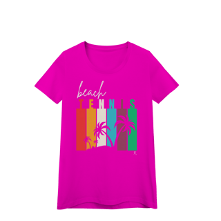 Nome do produto Baby Look - Beach Tennis Sunset