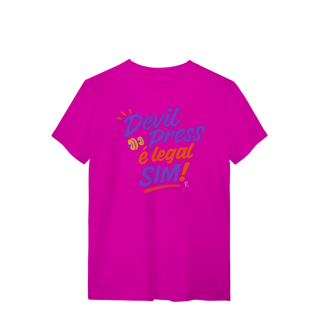 Nome do produto T-Shirt - Devil Press é legal SIM!