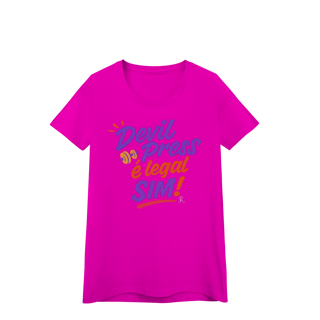 Nome do produto Baby Look - Devil Press é legal SIM!