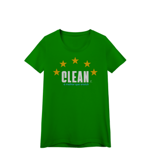 Nome do produto Baby Look - Clean é melhor que Snatch