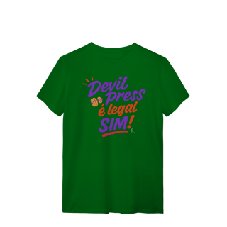 Nome do produto T-Shirt - Devil Press é legal SIM!