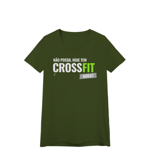 Nome do produto Baby Look - Não posso, hoje tem Crossfit
