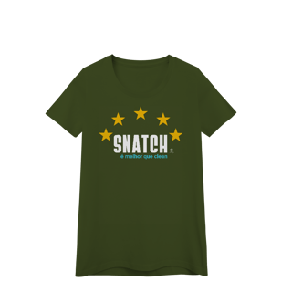 Nome do produto Baby Look - Snatch é melhor que clean