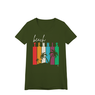 Nome do produto Baby Look - Beach Tennis Sunset