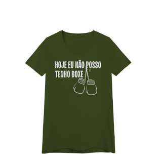 Nome do produto Baby Look - Hoje eu não posso, tenho boxe