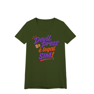 Nome do produto Baby Look - Devil Press é legal SIM!