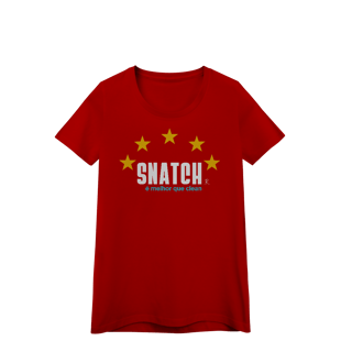 Nome do produto Baby Look - Snatch é melhor que clean