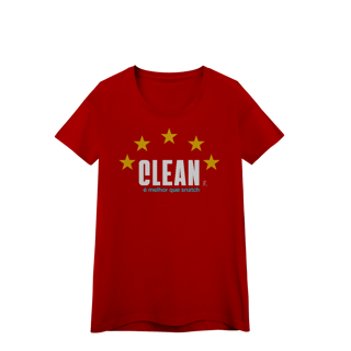 Nome do produto Baby Look - Clean é melhor que Snatch