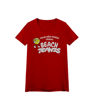Nome do produto Baby Look - Hoje não posso, tenho Beach Tennis