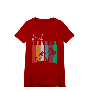 Nome do produto Baby Look - Beach Tennis Sunset