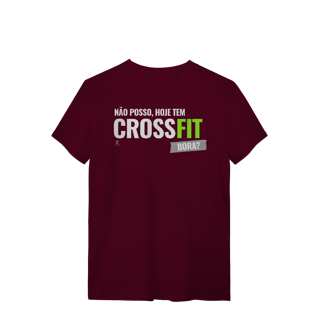 Nome do produto T-Shirt - Não posso, hoje tem Crossfit