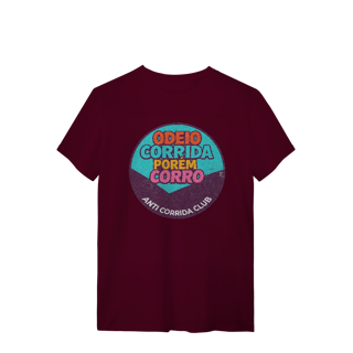 Nome do produto T-shirt – Odeio Corrida, Porém Corro