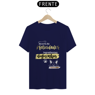 Nome do produto Camiseta T-Shirt Receita da Felicidade