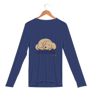 Nome do produto Camisa Manga Longa Sport Dry UV Hoje Darei Meu Mínimo
