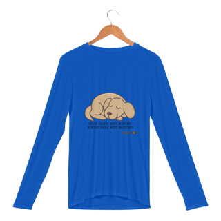 Nome do produto Camisa Manga Longa Sport Dry UV Hoje Darei Meu Mínimo