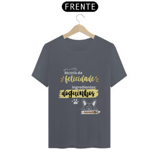 Nome do produto Camiseta T-Shirt Receita da Felicidade